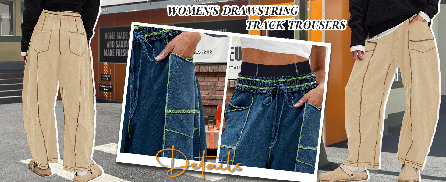 Womens Wide Leg Pants