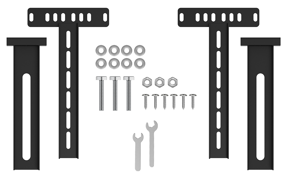 Ruiru Bro Adjustable Bed Headboard Brackets,Universal