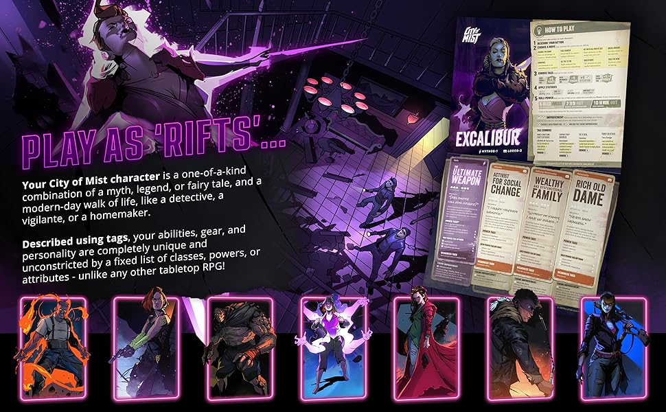 city of mist starter box EBC 4