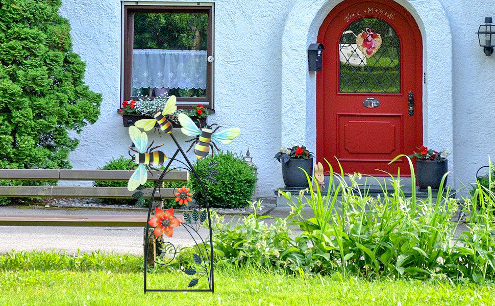 Garden Decor for Outside, YEAHOME 29 Inch Decorative