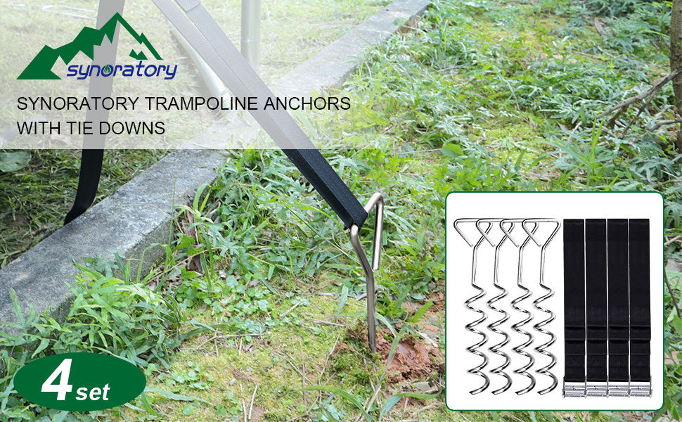trampoline stakes