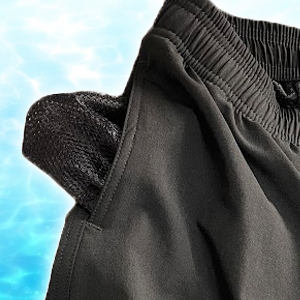 ブラックメッシュポケット