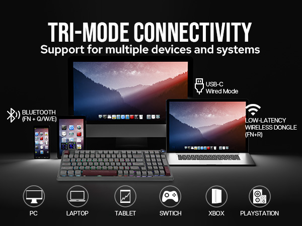 F99 wireless gaming keyboard