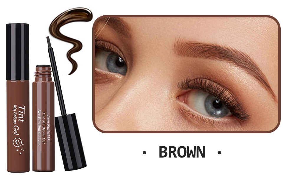 Eyebrow Tint Peel Off Dye Brow Gel Semipermanent Tattoo