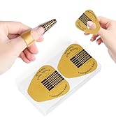 Yokilly Nail Forms for Acrylic Nails, 100PCS Nail Forms for Polygel Nail Tips Guide, Nail Forms F...