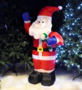 santa outdoor decor