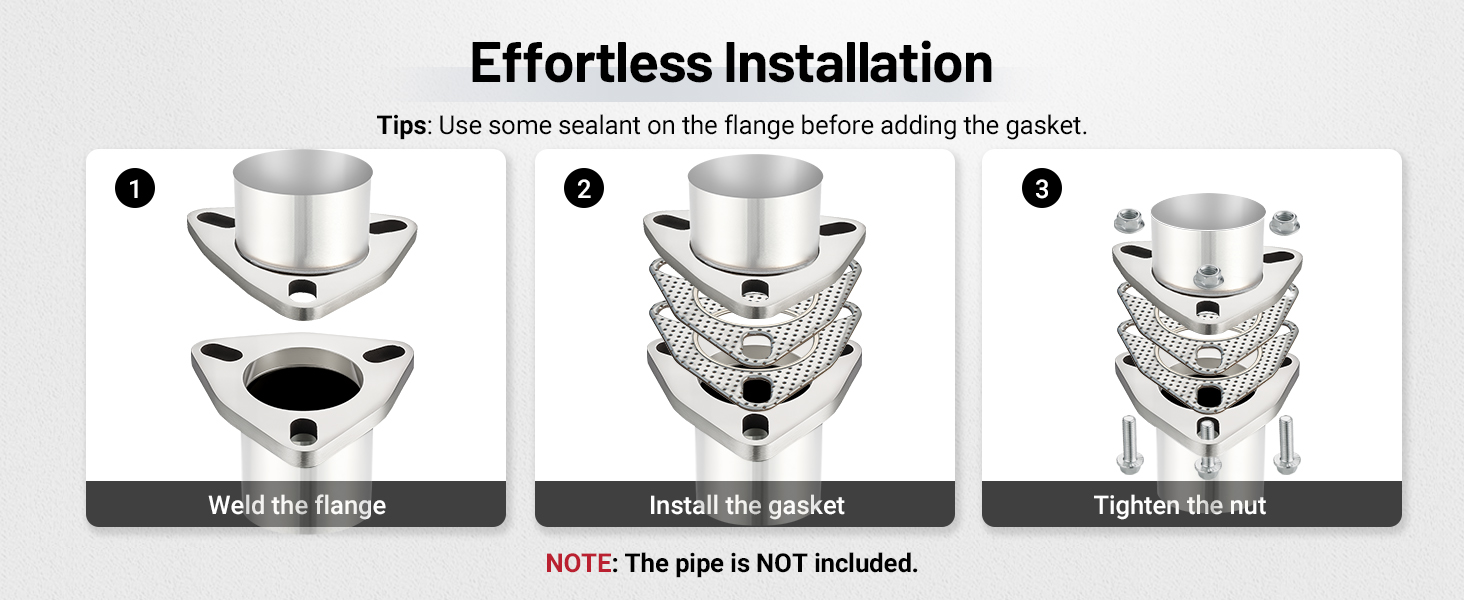 exhaust flange pipe