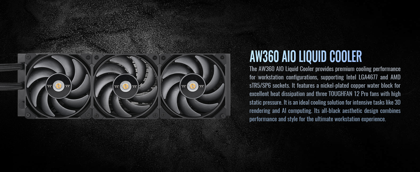 AW360 AIO Liquid Cooler
