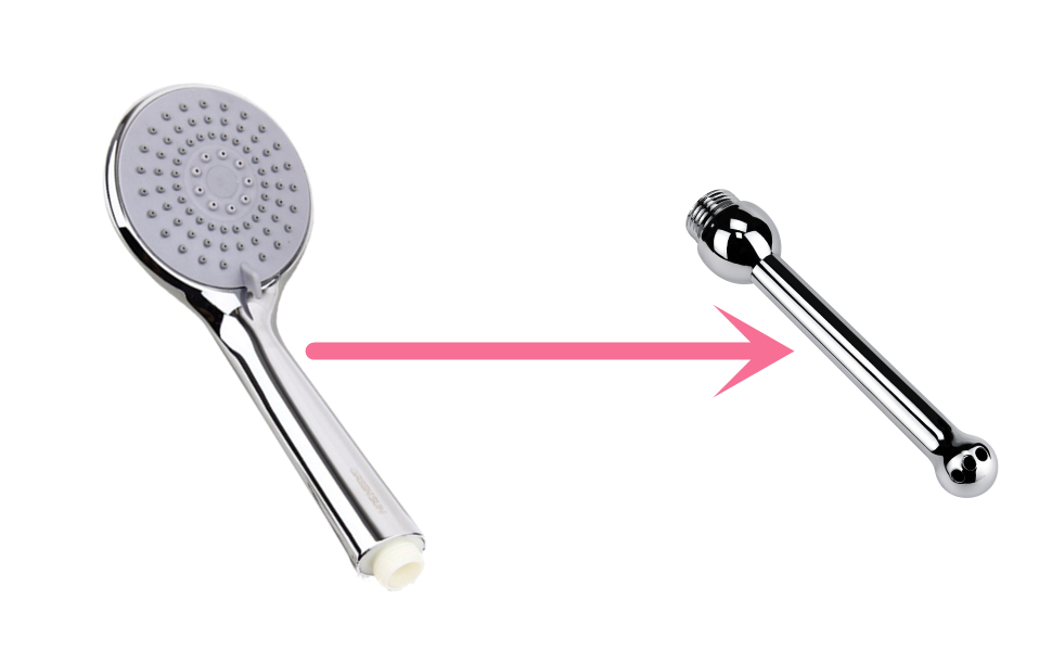 Shower Enema Douche Nozzle Shower Handheld Cleaning System Attachments