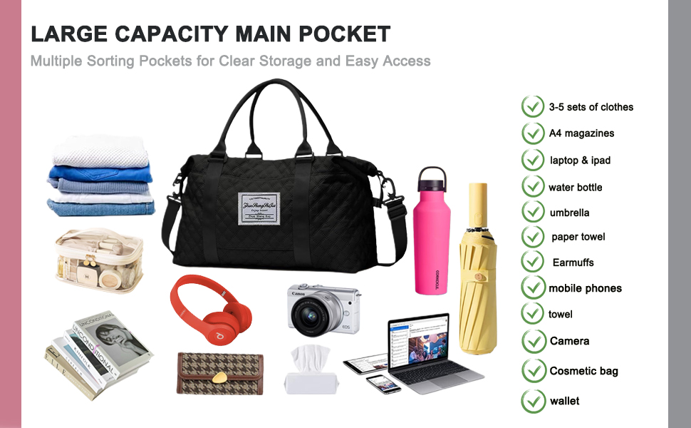 weekend bags for women