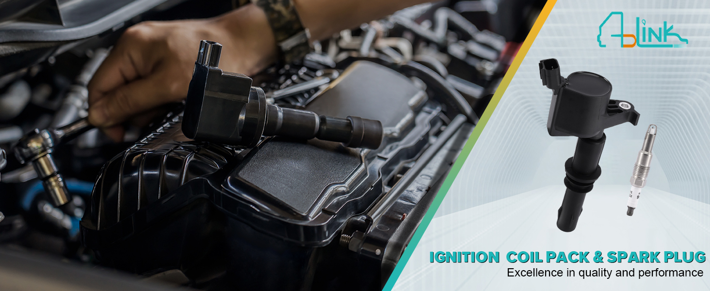 Set of 8 DG511/5C1584 Ignition Coil Pack SP546 Spark Plugs For Ford Expedition