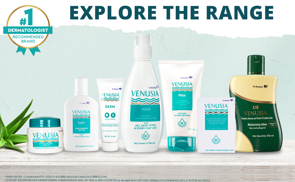 Venusia Max Intensive Moisturizing Lotion For Everyday Use, 500 g