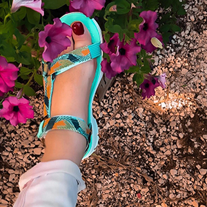 Flache Sandalen für Damen