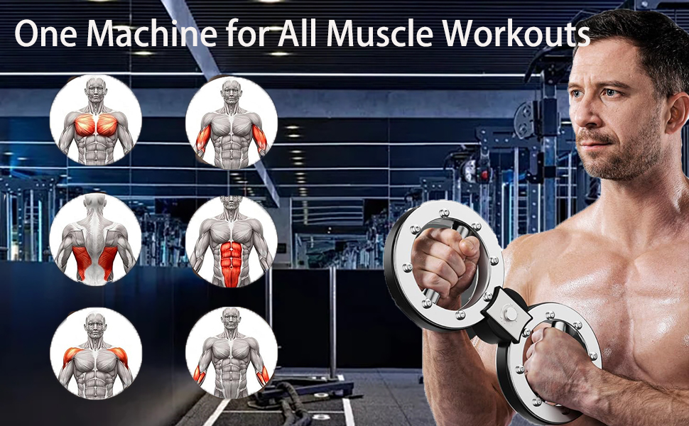 Review Burn Machine, 360 Degree Rotatable 10 Pounds Forearm Workout 13 Arm Exersic