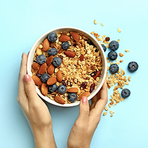 muesli crunchy dry fruits nuts breakfast cereals kids adults whole grain superseeds high protein