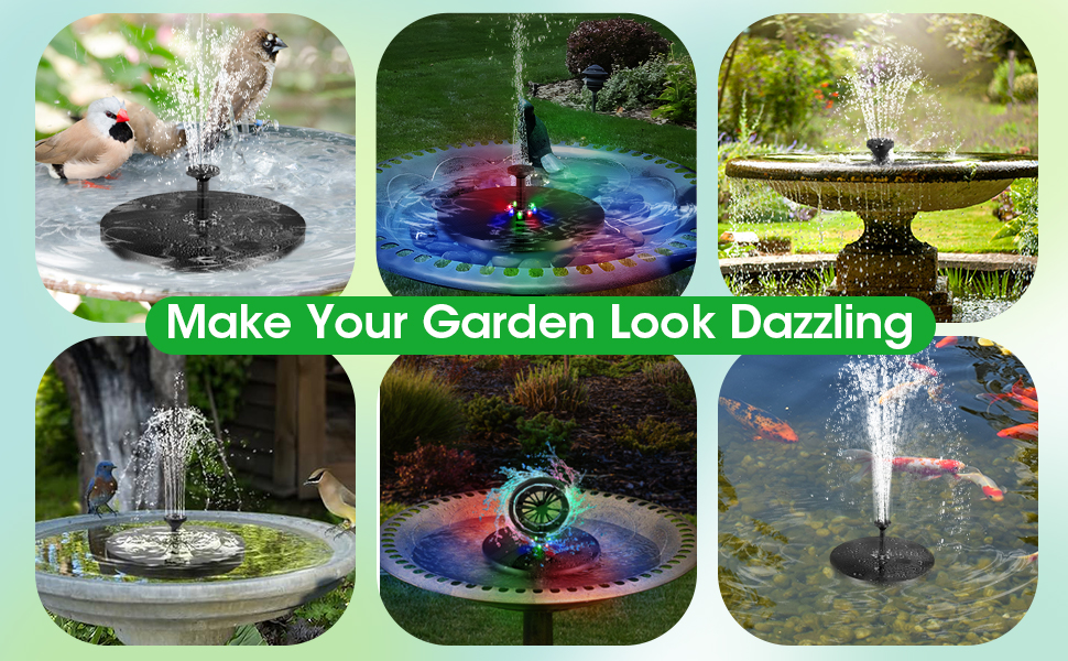 Solar Fountain Pump