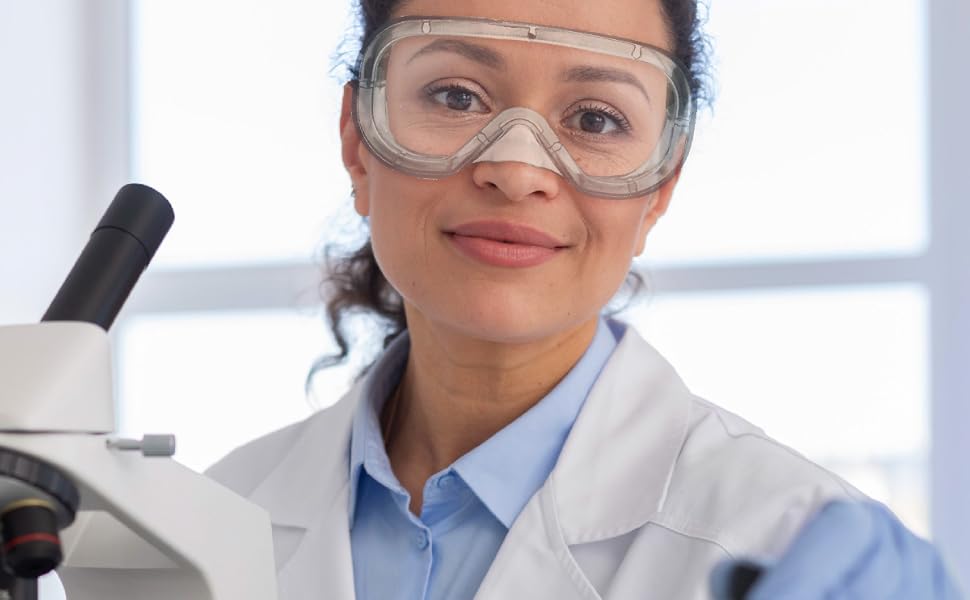 POLARS DESIGN Anti Fog Safety Goggles, CE EN 166 Certified