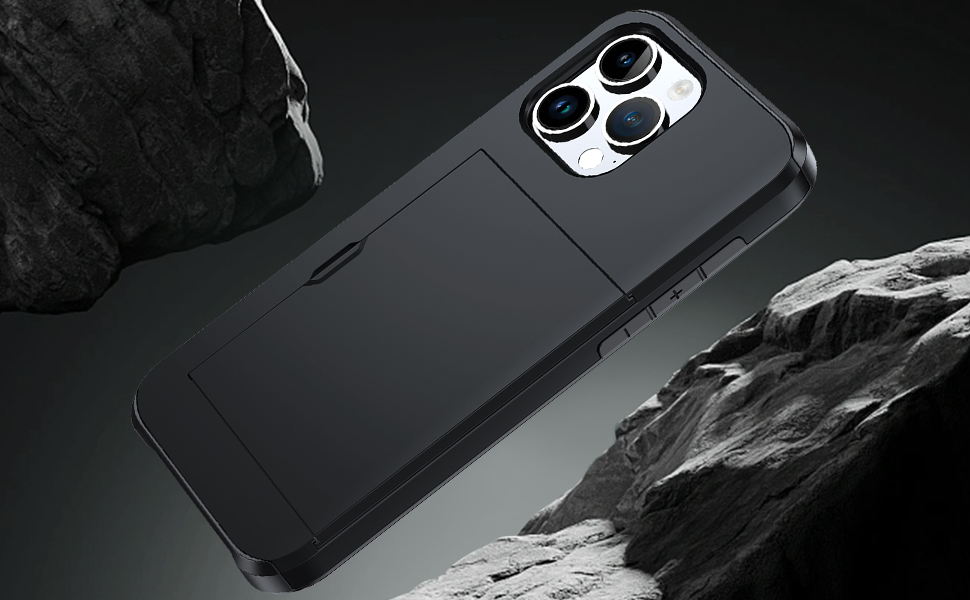 Amazon.co.jp: 対応 iPhone 14 Pro Max 用 ケース カード収納 背面 米