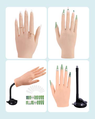silicone hand