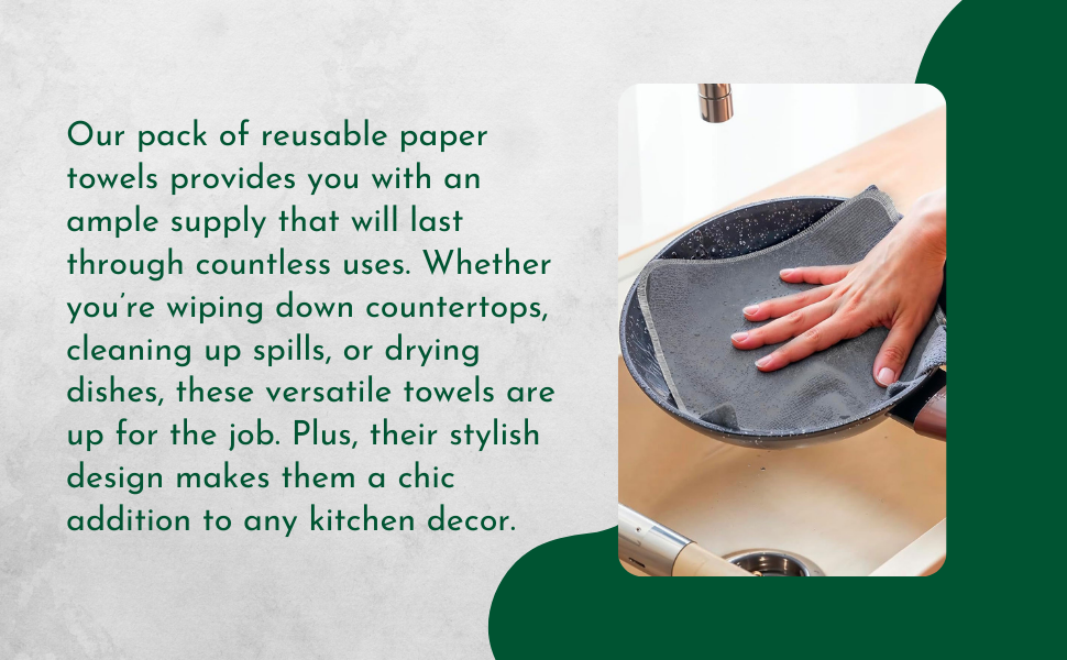 reusable paper towels