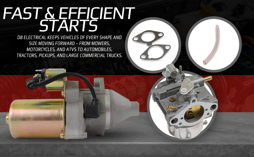 DB Electrical 41052044 Starter Compatible With/Replacement