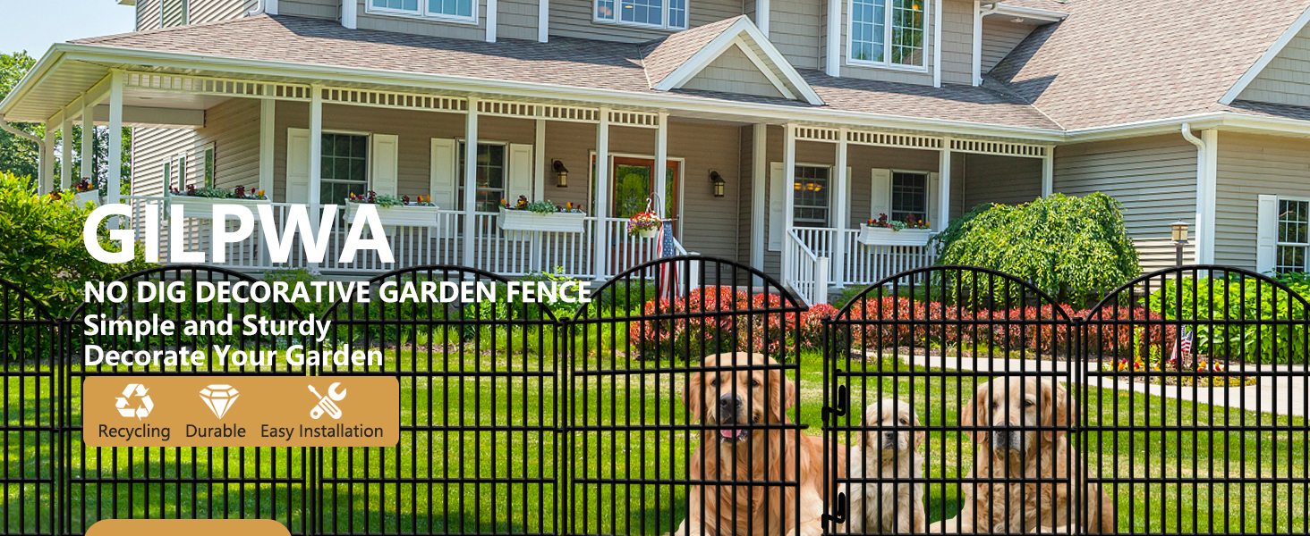 dog fence outdoor for yard