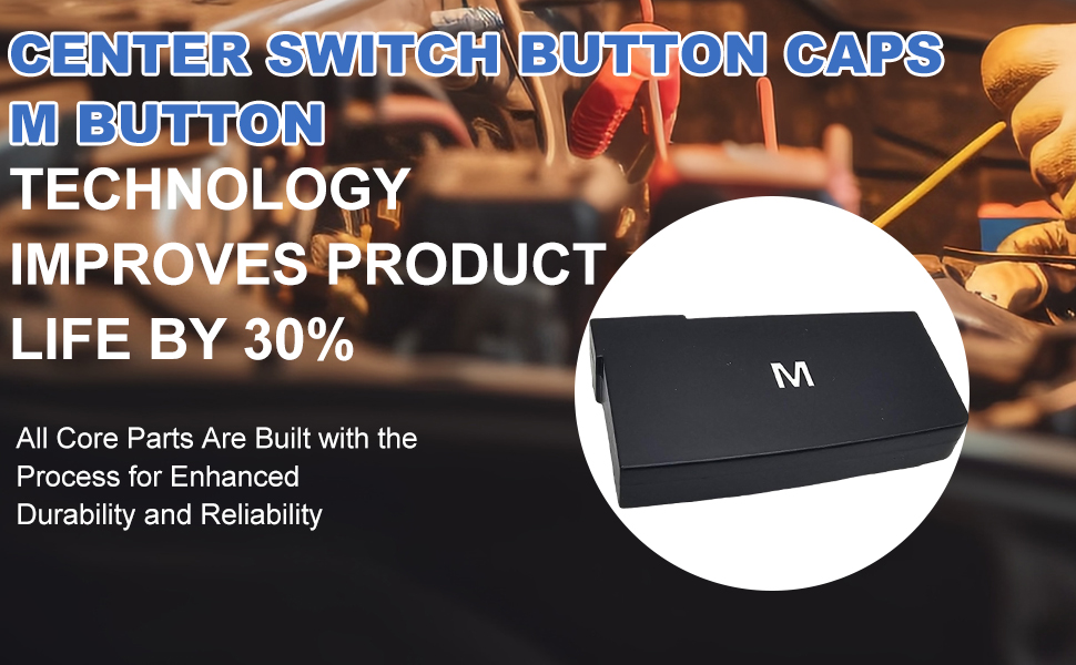 Center Switch Button Caps M Button Fit for Mercedes-Benz ML GLE GLS W166 X166 W292