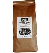 Organic Black Beans Canadian Grown Bulk Dry 4.54 Kg Fresh Acres