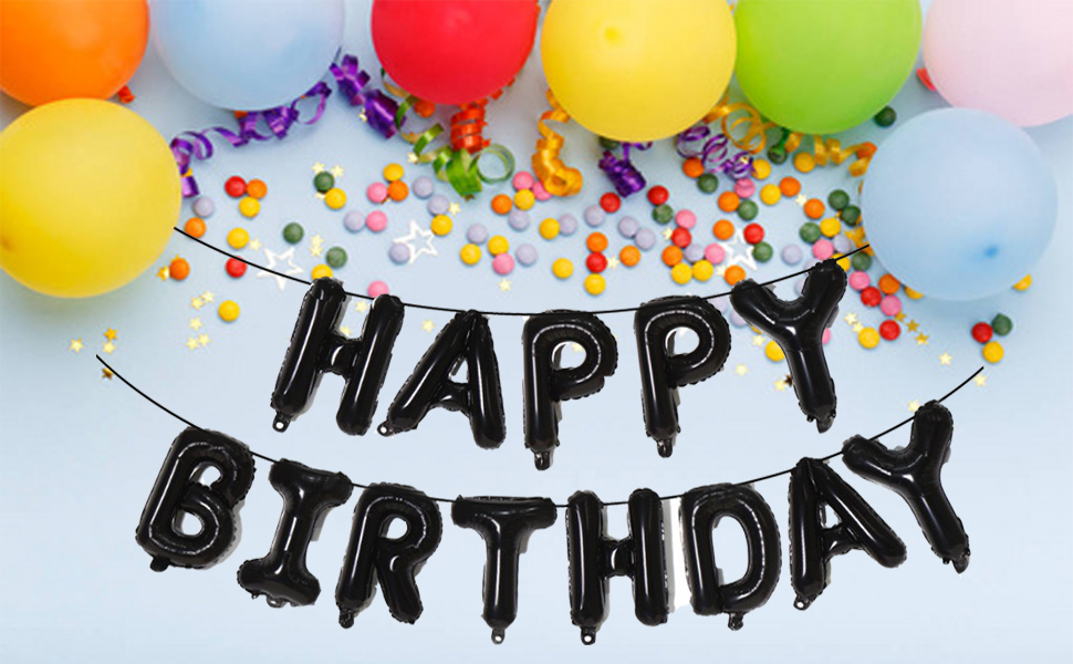 Sharlity happy birthday foil mylar helium balloon 18 round foil balloon pack of 30