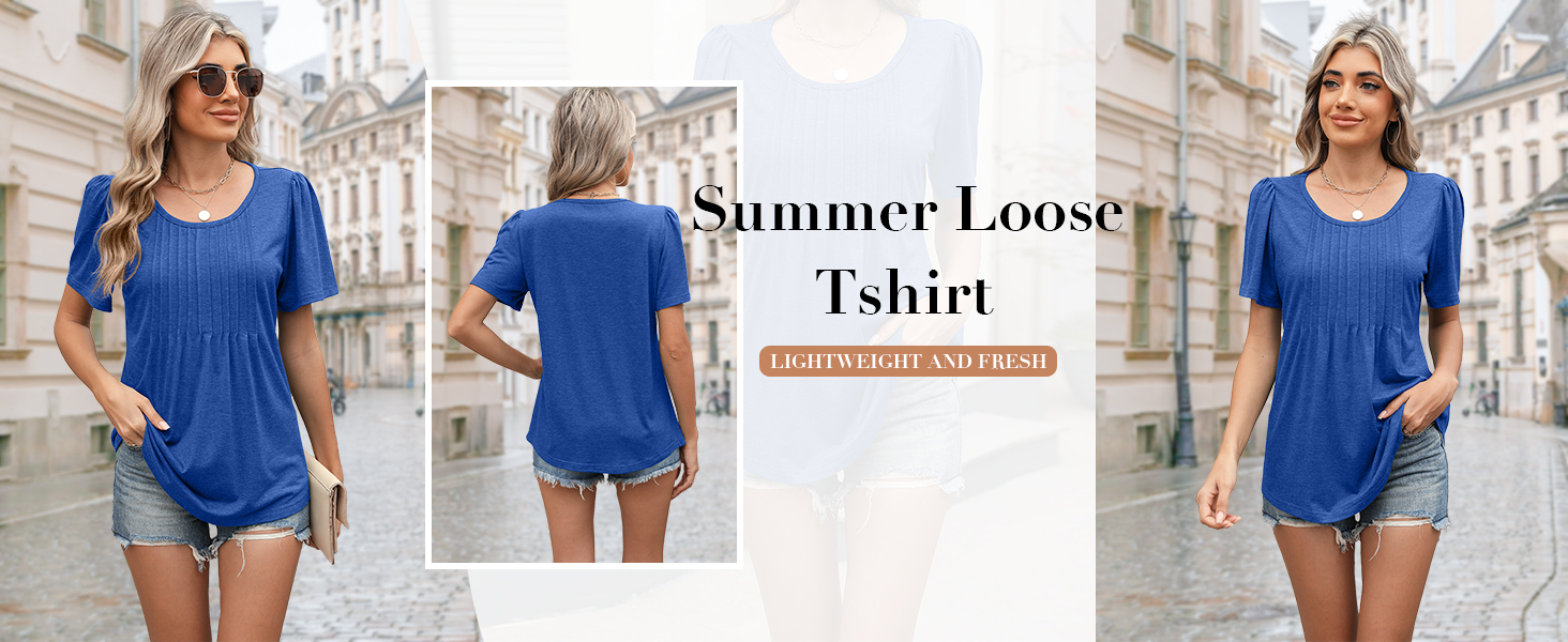 Round Neck Tshirts for Women