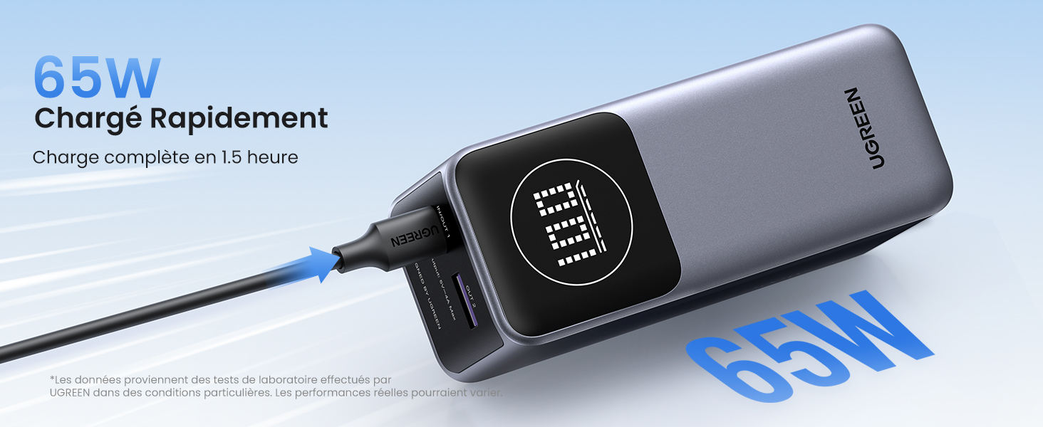 powerbank batterie externe charge rapide