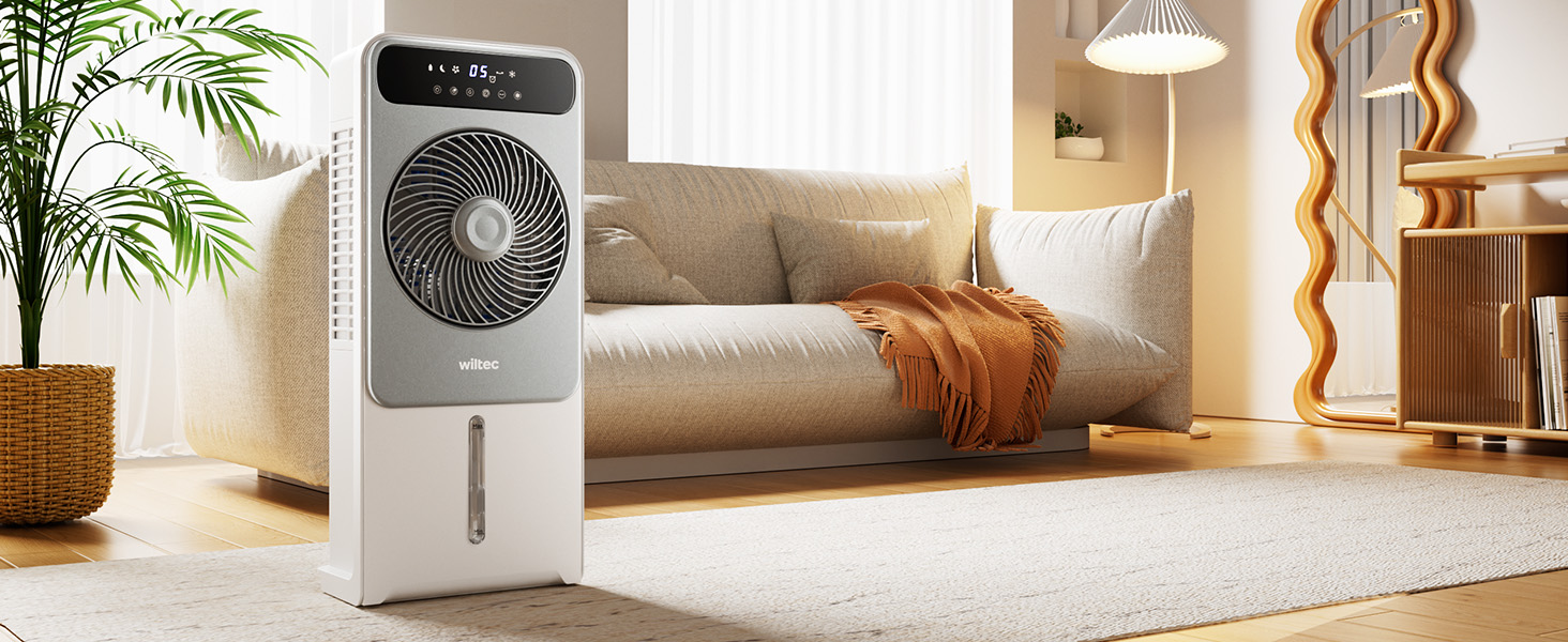 Wiltec Luftkühler 28 W mit Wasserkühlung - mobiler Air Cooler für Outdoor-Verwendung mit Fernbedienung und 12 Geschwindi 2fd54bc0 05ff 4c25 B7bc 4f5f707a34da. CR0,0,1464,600 PT0 SX1464 V1