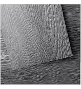 Art3d Peel and Stick Floor Tile Vinyl Wood Plank 36-Pack 54 Sq.Ft, Deep Gray, Rigid Surface Hard ...