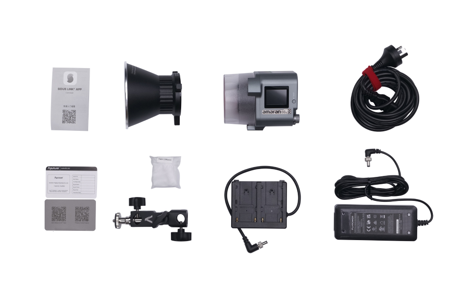 Apature Amaran 60d ケース付き Aputure Amaran 60d S LED Video Light 65 W Bowens Mount