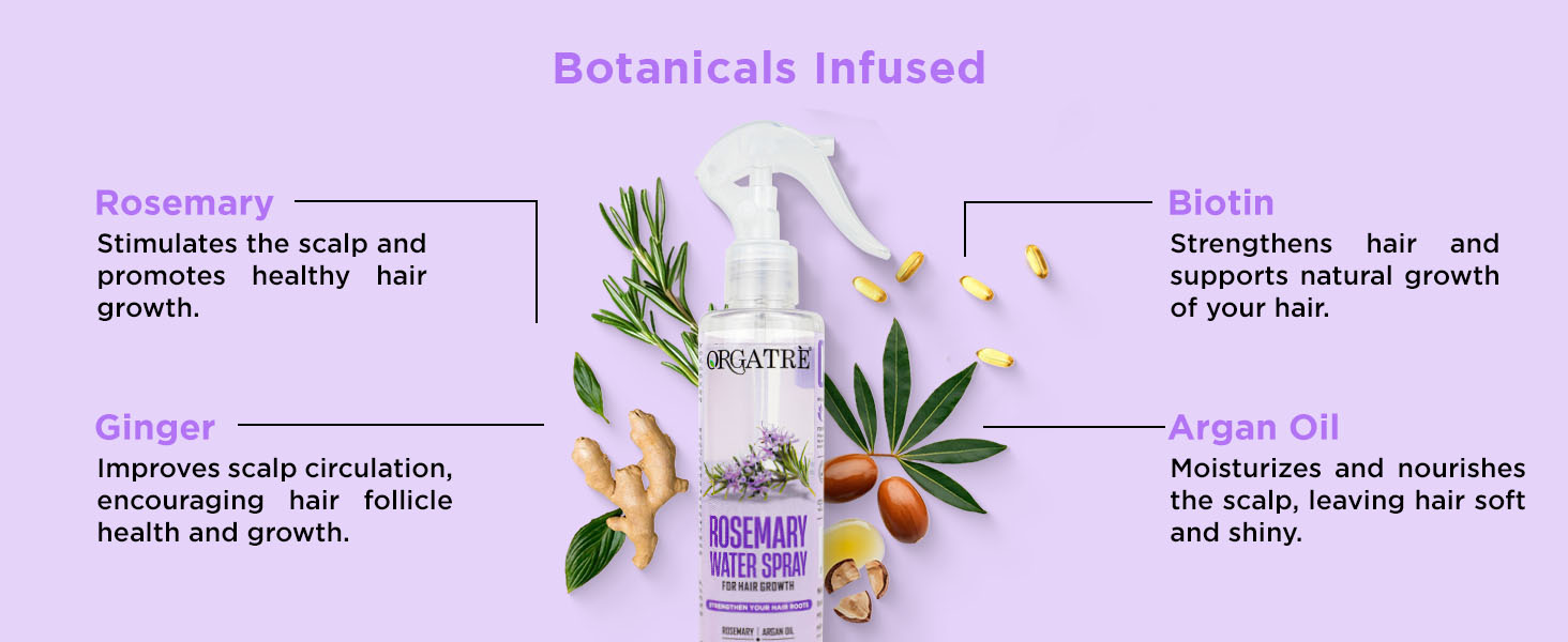 rosemary water spray for hair growth