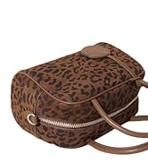 leopard print leather bag