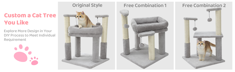 cat tree multi style