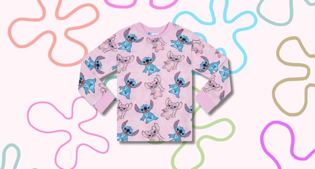 Stitch and Angel Fleece Top