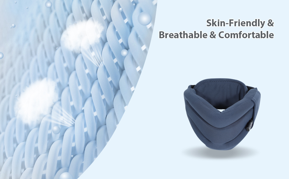 Oramuon Heated Neck Brace for Neck Pain and Support for