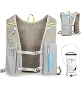 JEELAD 5L Hydration Backpack Lightweight Vest for Hiking Trail Running Gear Cycling Marathon for ...