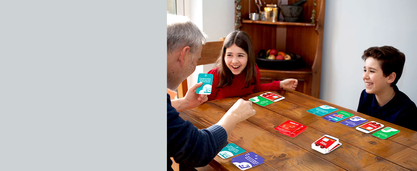 Skillmatics Card Game Train of Thought, Fun for Family Game Night