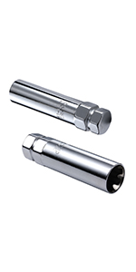 6 & 7 Spline Silver Lug Nuts Key