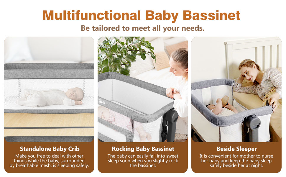 bedside cribs