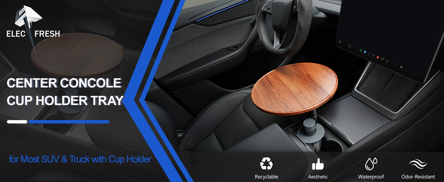 360° Rotating Cup Holder Tray Organizer