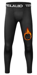 Boys Compression Pants /Fleece Lined