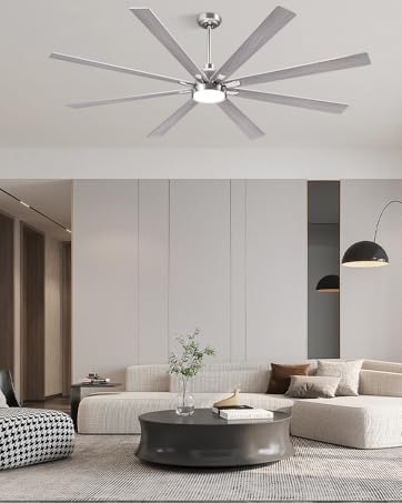 Amazon.com: Autoday 72 Inch Large Ceiling Fans with Lights