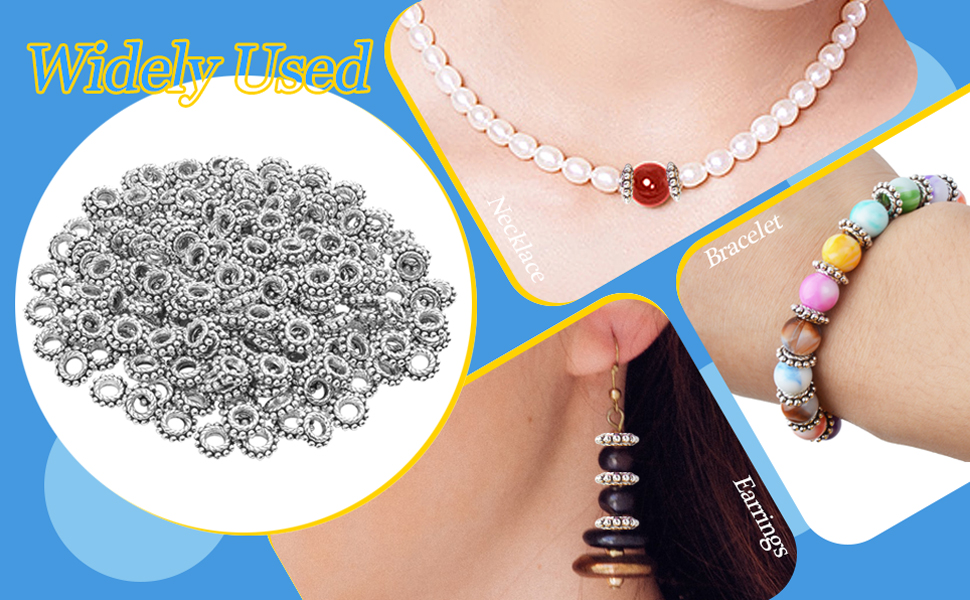 Silver Spacer Beads