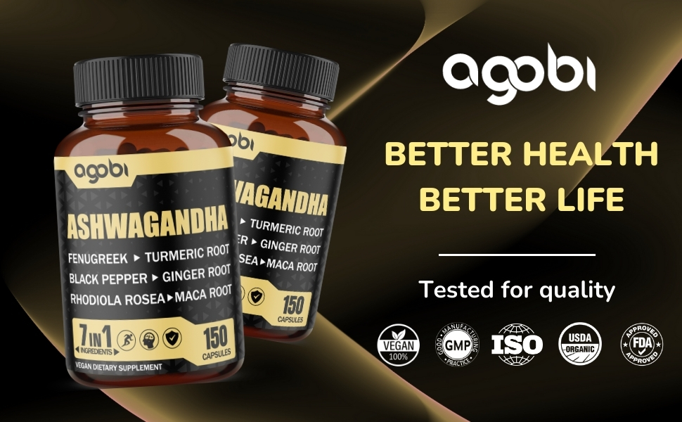 Ashwagandha Root Fenugreek  Maca Root Turmeric Root Rhodiola Rosea Root Ginger Root Black Pepper