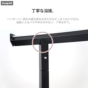 Amazon.co.jp: クロムスタイル(Chrome-Style) ハンガーラック