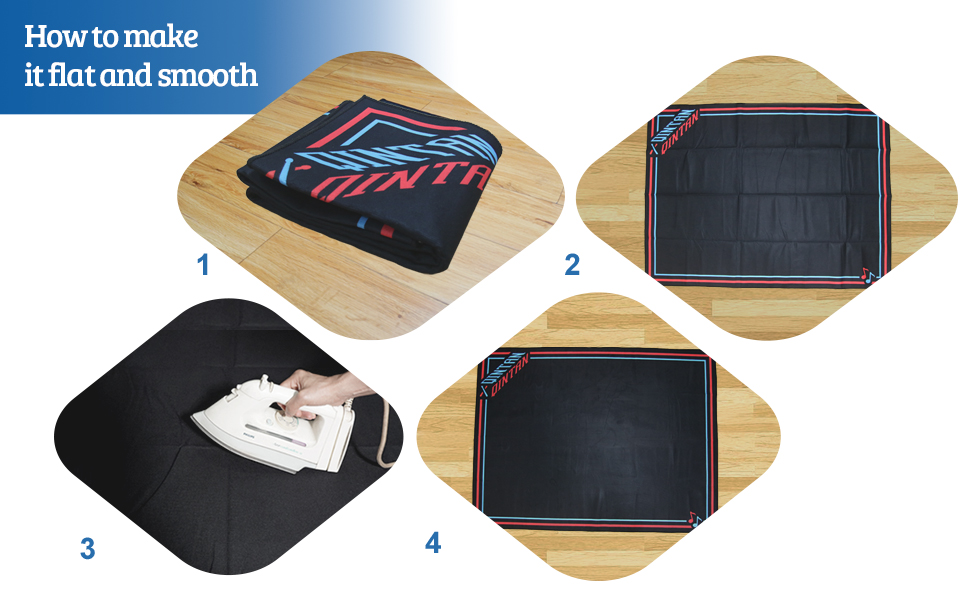 Drum Rug, Drum Mat with NonSlip Grip Bottom(4x5.3Ft), Drum